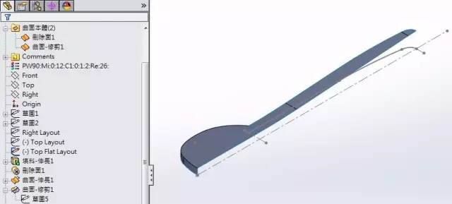 SOLIDWORKS曲面实例操作 | 操作案例的图7